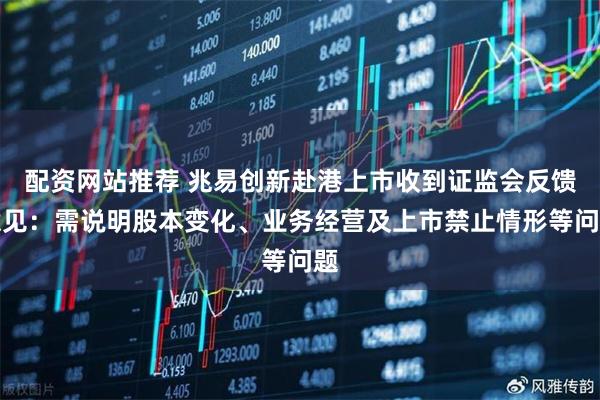 配资网站推荐 兆易创新赴港上市收到证监会反馈意见：需说明股本变化、业务经营及上市禁止情形等问题